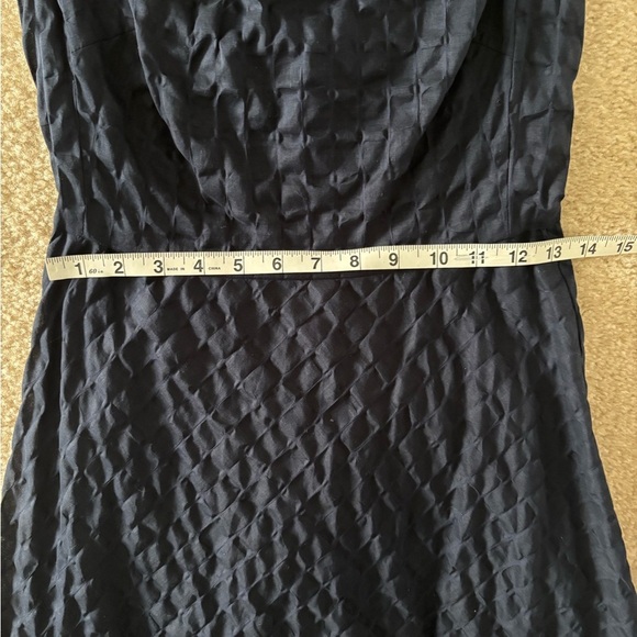 J. Crew Navy Strapless Dress Petite 6 - Picture 7 of 8